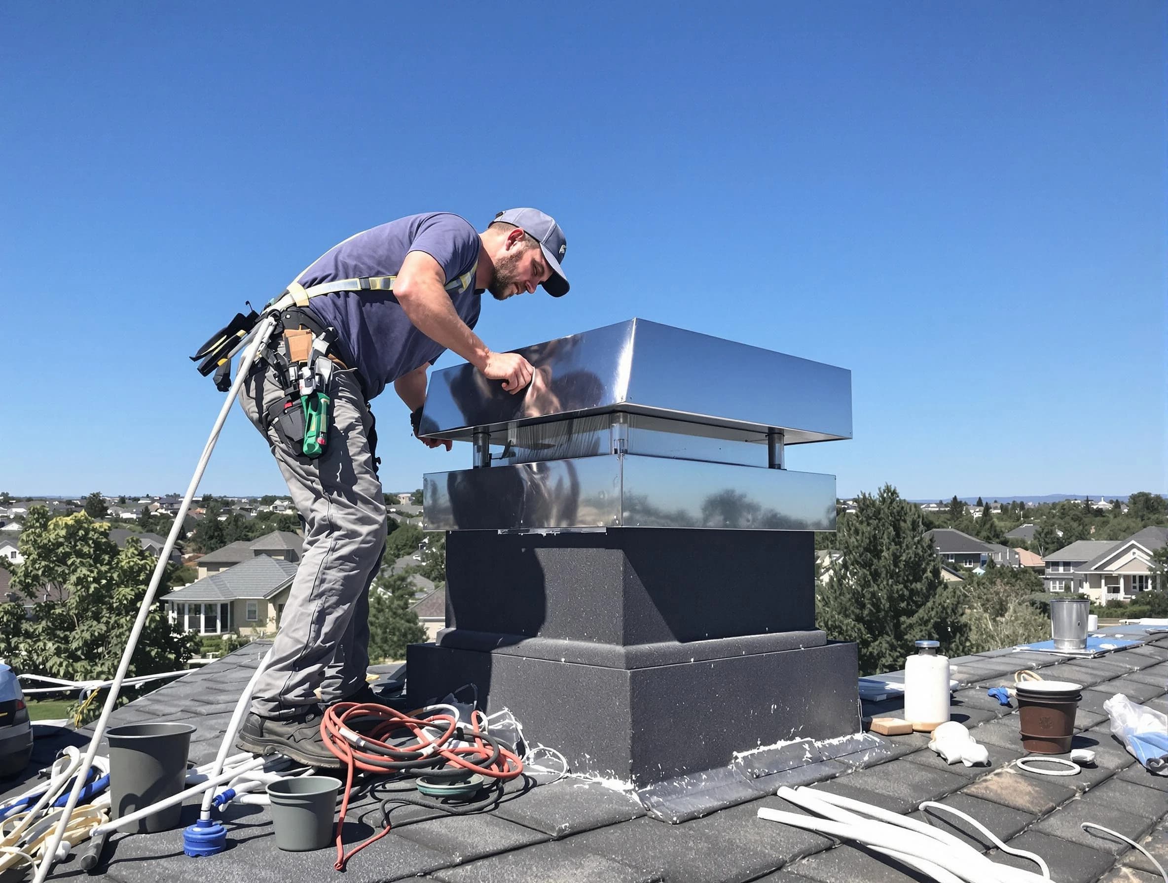 Chimney Cap Services service in Greensburg, PA