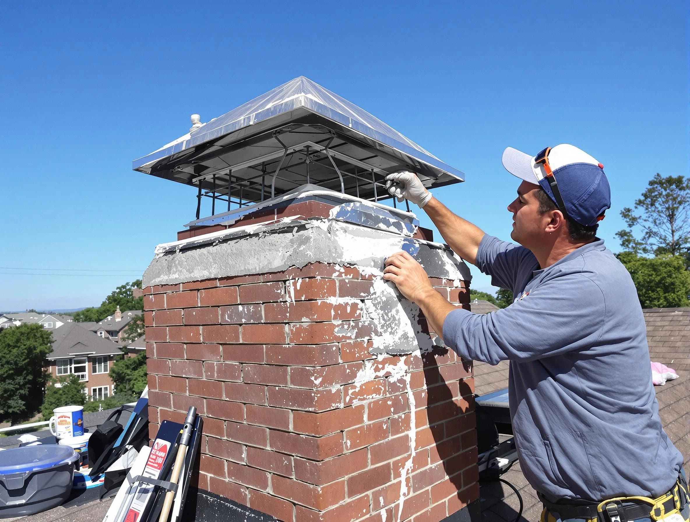 Chimney Crown Services service in Greensburg, PA